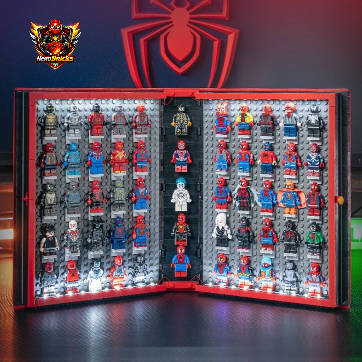 Hero Bricks™ – Spidey Book (55 Figures Edition)