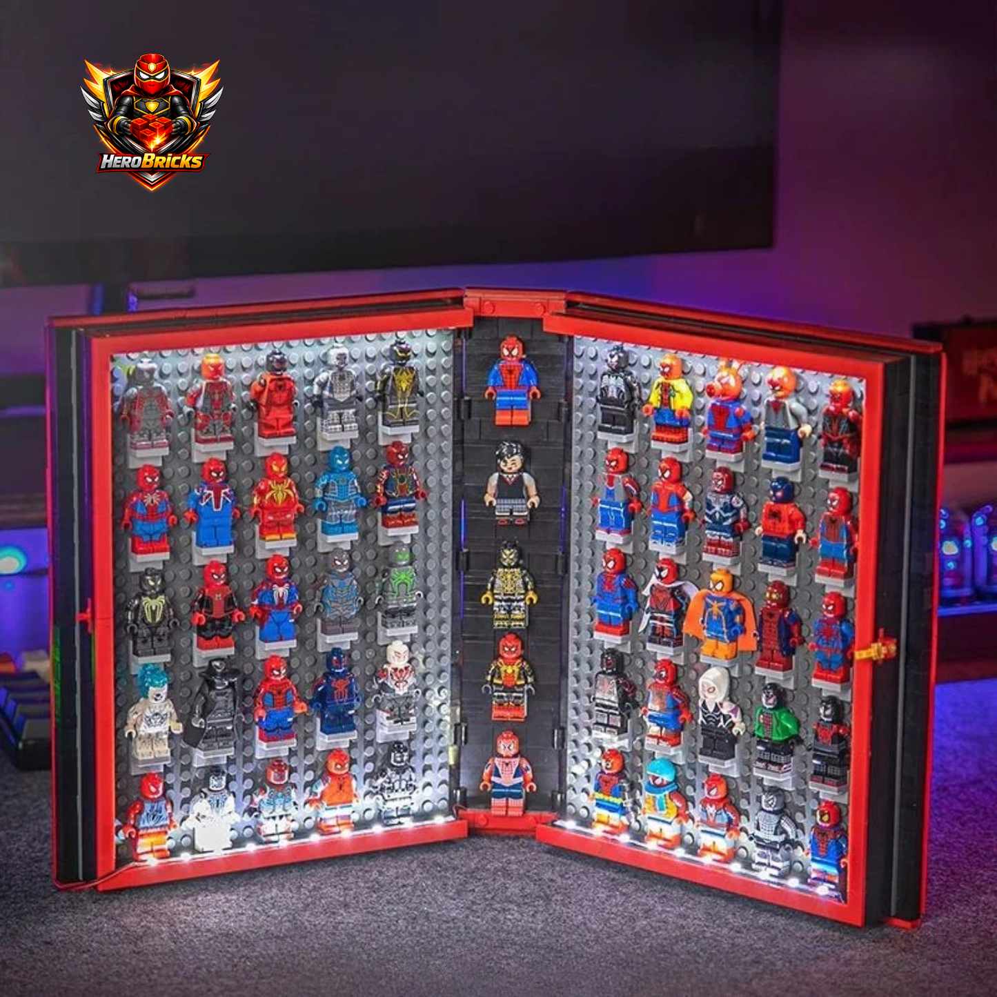 Hero Bricks™ – Spidey Book (55 Figures Edition)